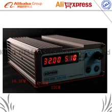 Бесплатная доставка CPS-3205 ИСТОЧНИК 160 Вт (110 В-220 В) 0-32 В/0-5A, Компактный цифровой Регулируемый Источник Питания ПОСТОЯННОГО ТОКА CPS3205 + ЕС подключите