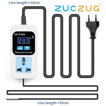 

Digital display temperature controller adjustable temperature socket automatic temperature switch
