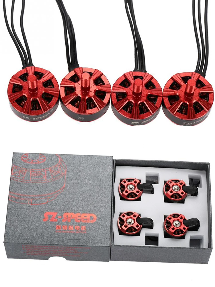 

4Pcs/Set SZ SPEED 2207CS-2600KV Brushless Motors For 200/210/220/230/240/250 Mini FPV RC Racing Quadcopter Motors RC Accessory