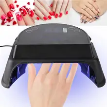 Профессиональные лампы для ногтей 64 Вт, Сушилка для ногтей, Гель-лак для отверждения маникюра, умные лампы для ногтей s