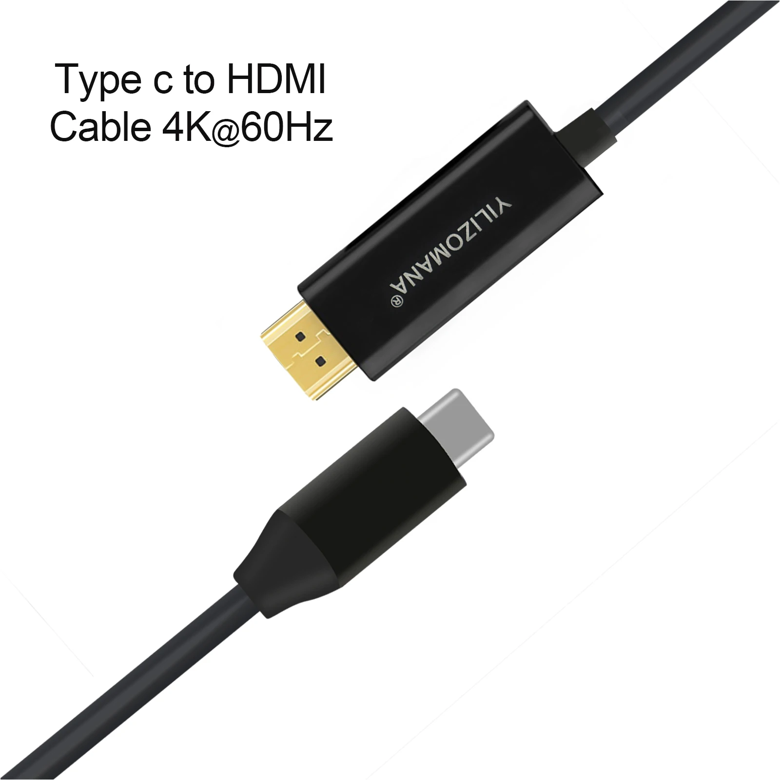 YILIZOMANA USB C Cable Type C to HDMI Thunderbolt 3 for MacBook Samsung Galaxy S10/S9 Huawei Mate 20 P20 Pro USB-C HDMI Adapter YILIZOMANA USB C Cable Type C to HDMI Thunderbolt 3 for MacBook Samsung Galaxy S10/S9 Huawei Mate 20 P20 Pro USB-C HDMI Adapter