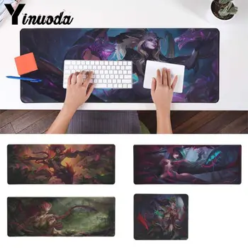 

Yinuoda Top Quality dragon sorceress zyra LOL Rubber Mouse Durable Desktop Mousepad Soft Rubber Professional Gaming Mouse Pad
