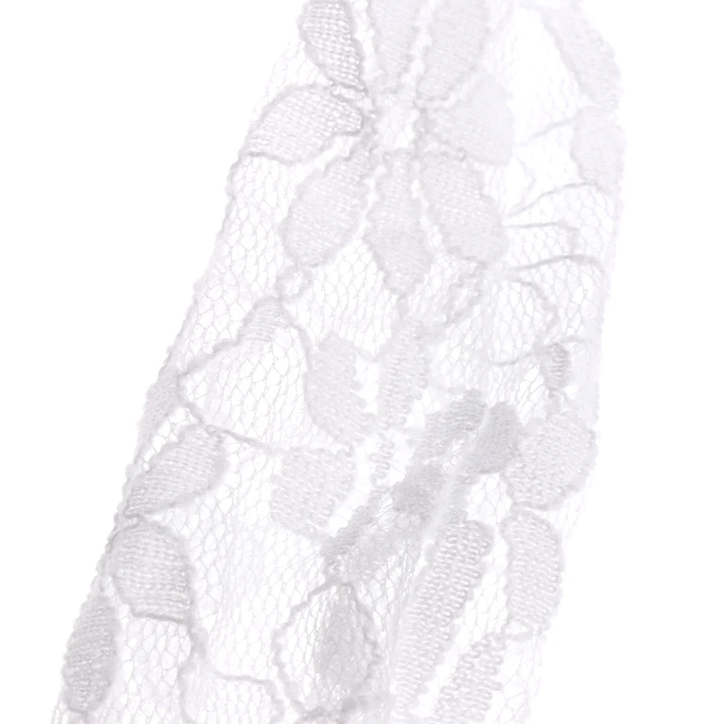 Handmade Lace Socks Over the Knee Pants Dolls Clothes Outfit for 1/3 BJD MSD SD DZ Dress Up Accessories White