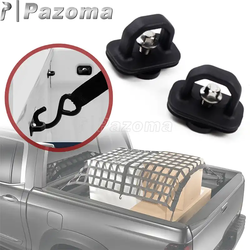 2x Anclaje De Amarre Hacia Abajo Cama De Camioneta Dentro De La