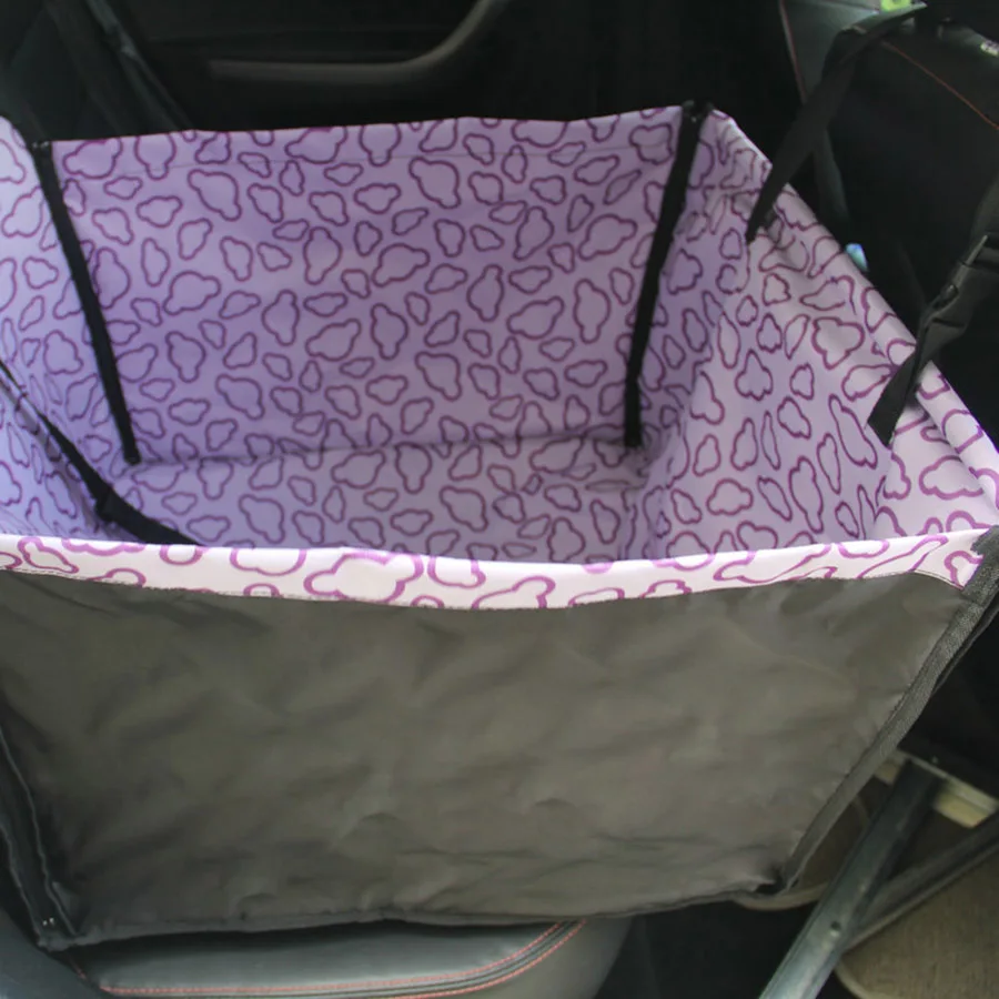 Изделие для домашних собак, Автомобильная подушка для сиденья, безопасное переносное автомобильное одеяло, аксессуары для кошки, собаки, водонепроницаемые сумки для переноски собак, товары для домашних животных 20 S1 - Цвет: Purple
