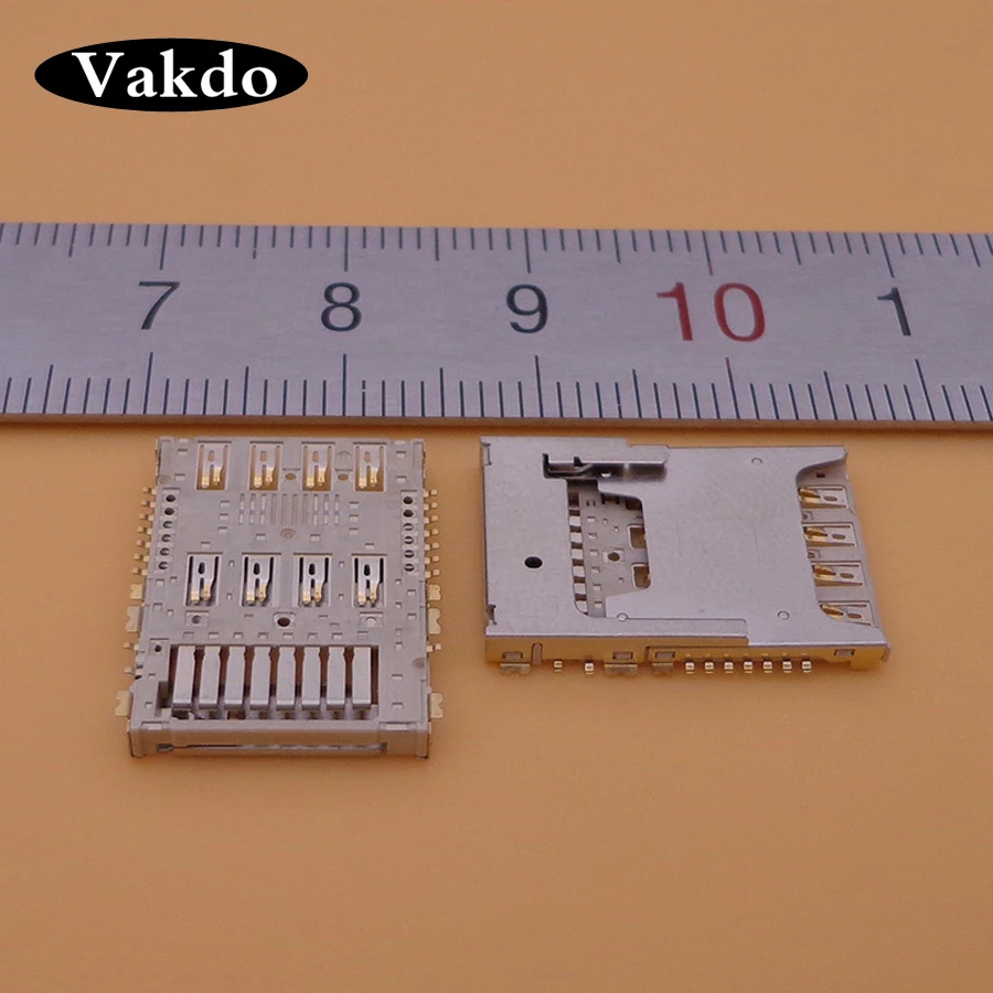 50 шт Sim MicroSD карта памяти TF лоток Reader слот Держатель с разъемом памяти для LG G3 D855 D850 F400