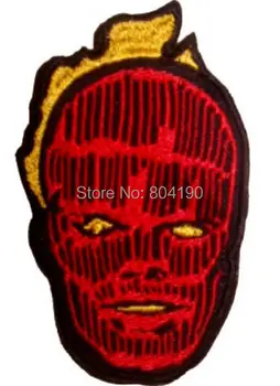 

3.75" Human Torch Face Avengers Marvel Comic Fantastic Four Villain Embroidered Movie Iron On Patch Custome TRANSFER APPLIQUE