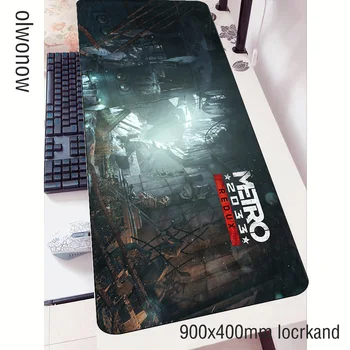 

metro 2033 padmouse 900x400x3mm gaming mousepad game Christmas mouse pad gamer computer desk Colourful mat notbook mousemat pc