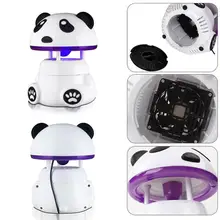 С рисунком панды антимоскитная лампа светодиодный USB insetos лампа ловушка для насекомых против комаров и вредителей моли ингалятор домашняя мухобойка