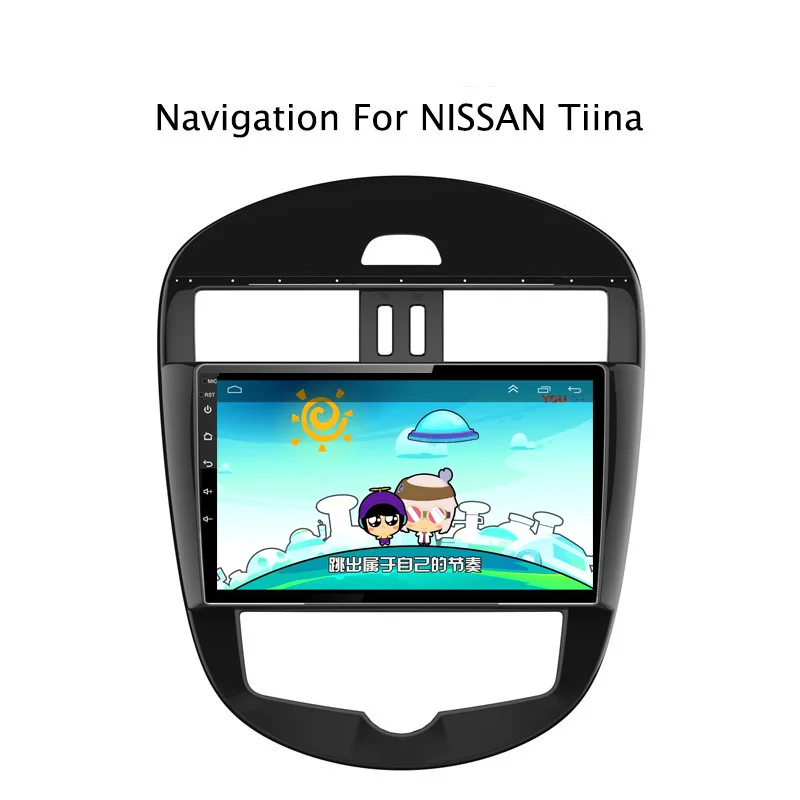 Discount 10.1" 2G RAM 32G ROM Car DVD GPS Navigation For Nissan Tiida 2011-2015 with Radio Head Unit,support 4G LTE 5