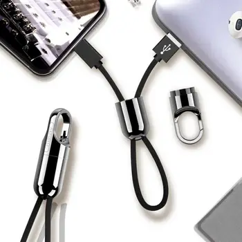 

Portable Keychain USB Data cable USB Type C Fast Charging Mobile Phone Charger Cable for Samsung Galaxy for Xiaomi USB Cable New