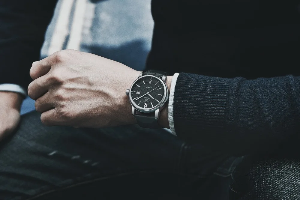 BENYAR 2020 New Fashion Top Luxury Brand Leather Watch Automatic Men Wristwatch Men Mechanical Steel Watches Relogio Masculino