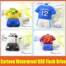 2016 USB drive 16GB Brazil jersey pendrive 8gb 16gb 32gb 64gb Brasil football clothing usb drive World Cup jerseys Pen drive