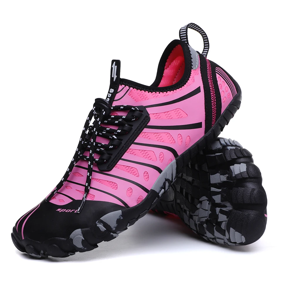 Аква обувь для женщин и мужчин босиком пять пальцев обувь для воды Молодежная Аква обувь для фитнеса спортивные сетчатые кеды