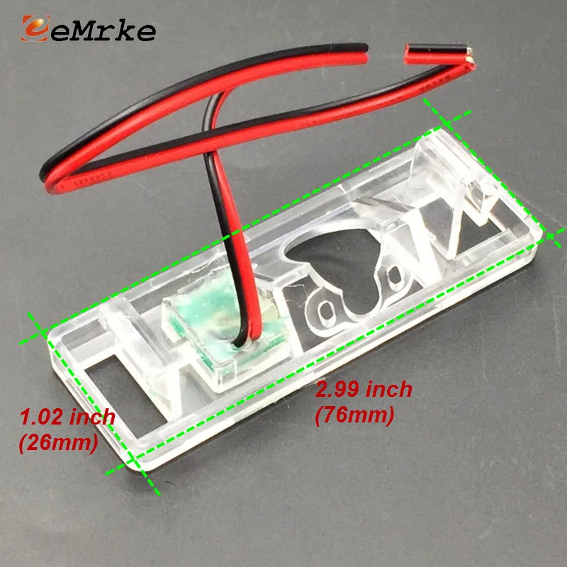 EEMRKE DIY Автомобильная задняя камера Кронштейн номерного знака фары корпус для Nissan Qashqai J10 J11 Dualis J10 Qashqai+ 2 Rogue Sport