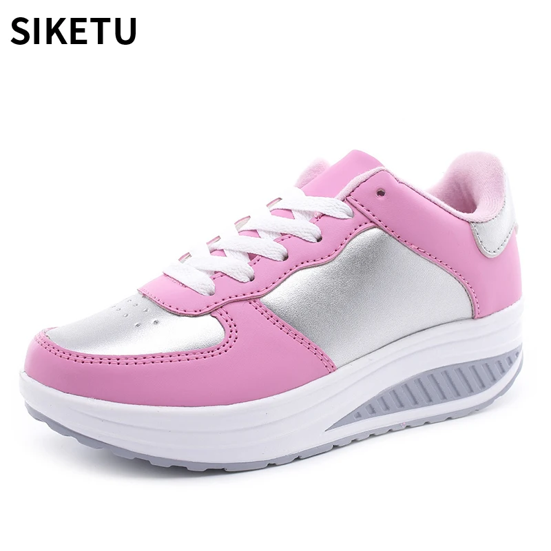 

Casual Shoes Flats Women Platform Shoes Comfortable Breathable Woman Sneakers Size 35-43 tenis feminino Increasing zapatos mujer