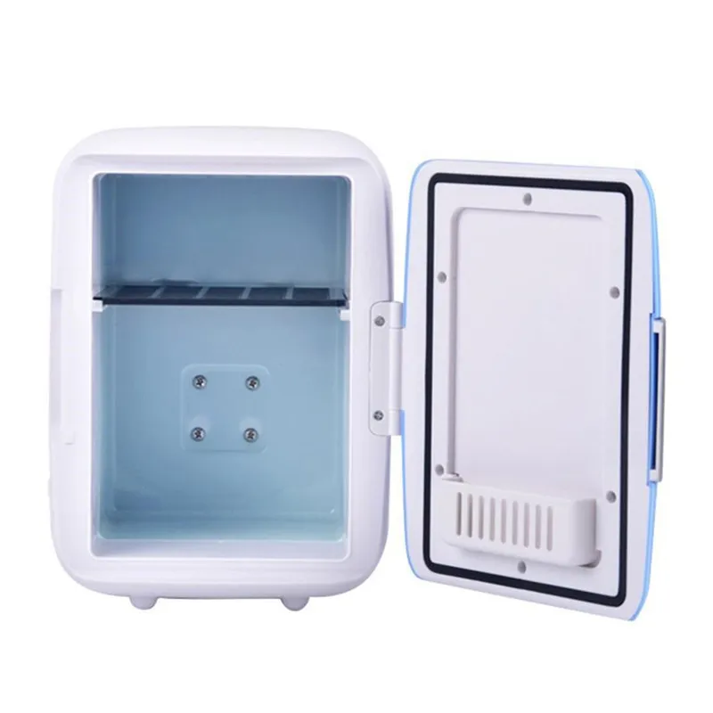 Car Electric Refrigerator 4L Car Home Dual Use Mini Refrigeration Machine USB Freezer Cheap Price Safe Material Portable Fridge