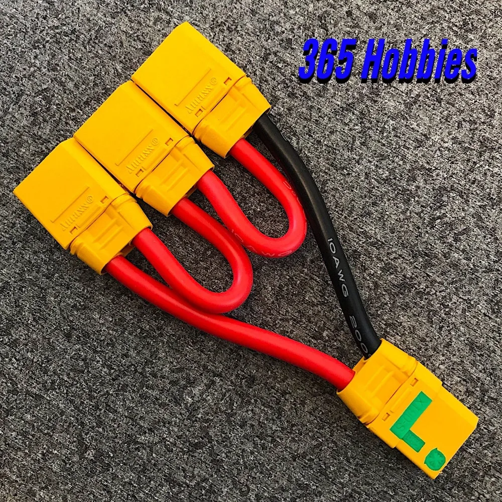 XT90 1F3M Серия 3 в 1 Соединительный кабель жгут проводов DJI Phantom Battery 10awg | Обустройство