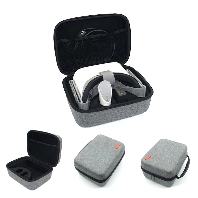 

Professional Travel Handheld Carrying Case for Oculus VR Glasses Go Remote Controller and All Accessories New Shockproof Hard