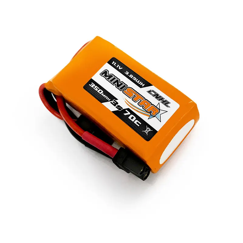 6 шт CNHL MiniStar 350 mAh 3 S 11,1 V 70C Lipo батарея с XT30U вилкой