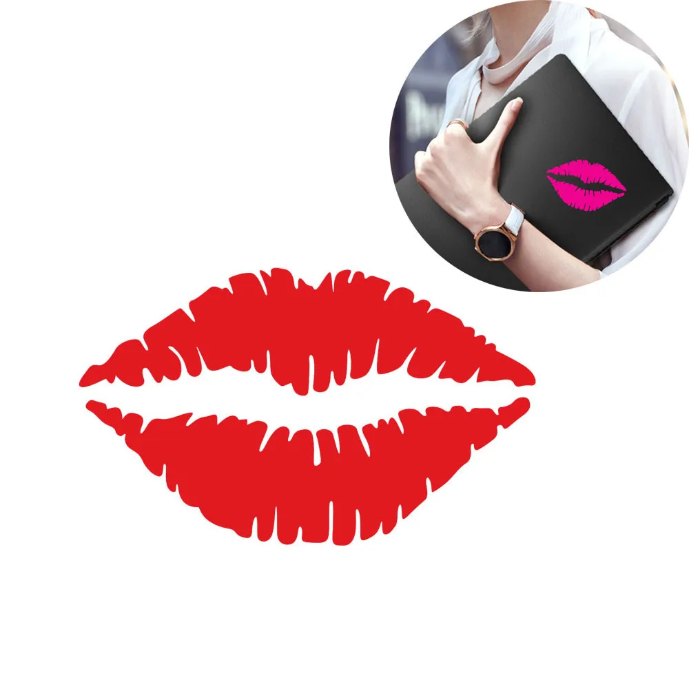 

Wall Sticker Man Children Removable Cute Washroom Kissing Lips Laptop Phone Sticker Fridge Fridge Wall Stickers Art