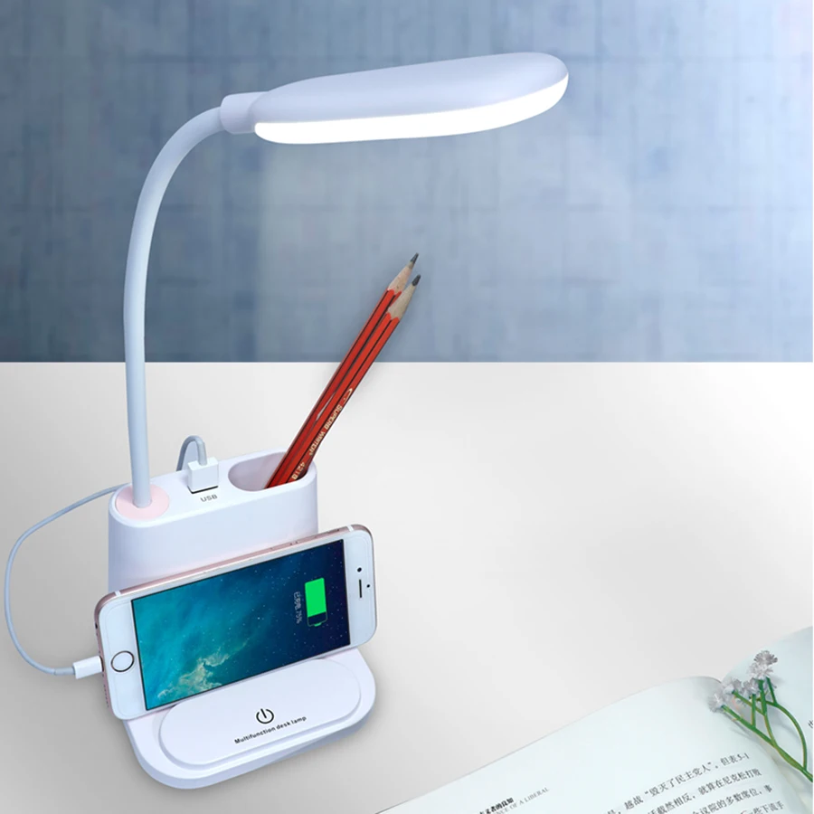 USB Rechargeable LED Desk Lamp Touch Dimming Adjustment Table Lamp for Children Kids Reading Study Bedside Bedroom Living Room USB Rechargeable LED Desk Lamp Touch Dimming Adjustment Table Lamp for Children Kids Reading Study Bedside Bedroom Living Room