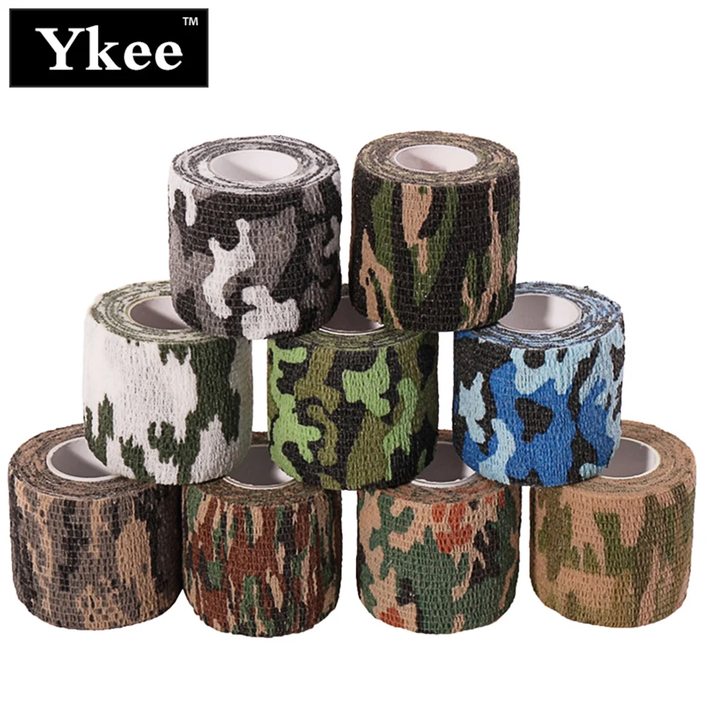 5cm*4.5m Sports Kinesiology Tape Self Adhesive Flexible Bandage Tapes Wrap Cohesive Bandage