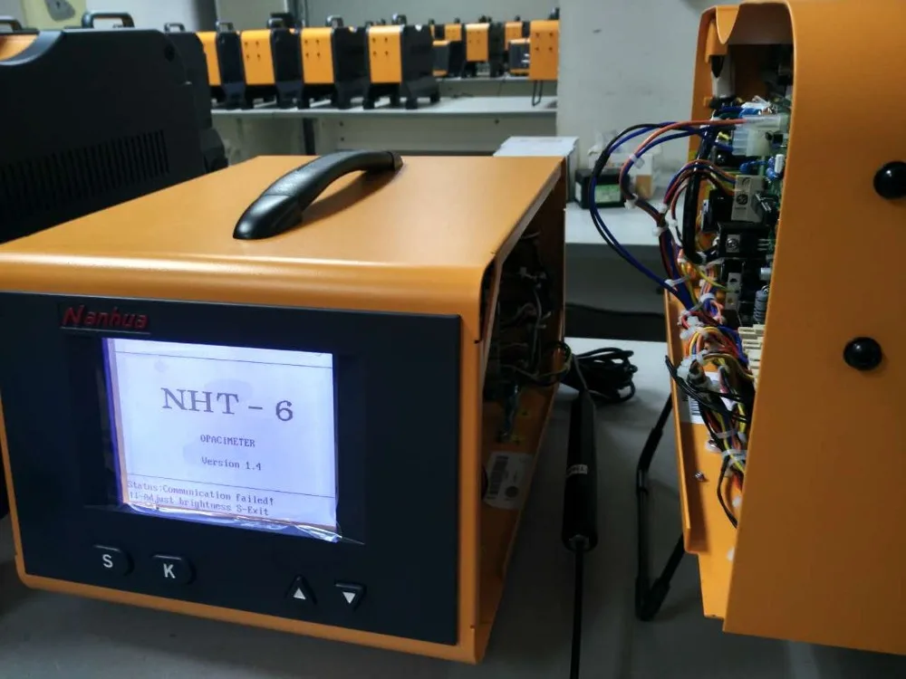 110В/220В NHT 6 дизель выхлопной анализатор Opacimeter непрозрачность испытательное
