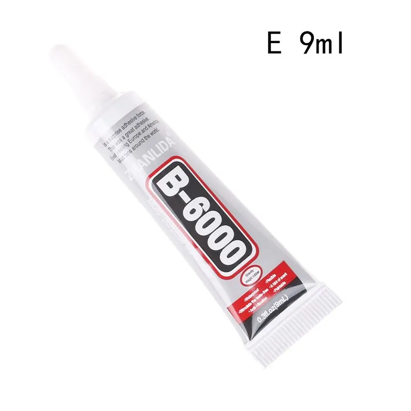 

B6000 Glue 9ml Multi purpose Adhesive Jewelery Epoxy Resin Diy Jewelry Crafts Glass Touch Screen Cell Phone Repair