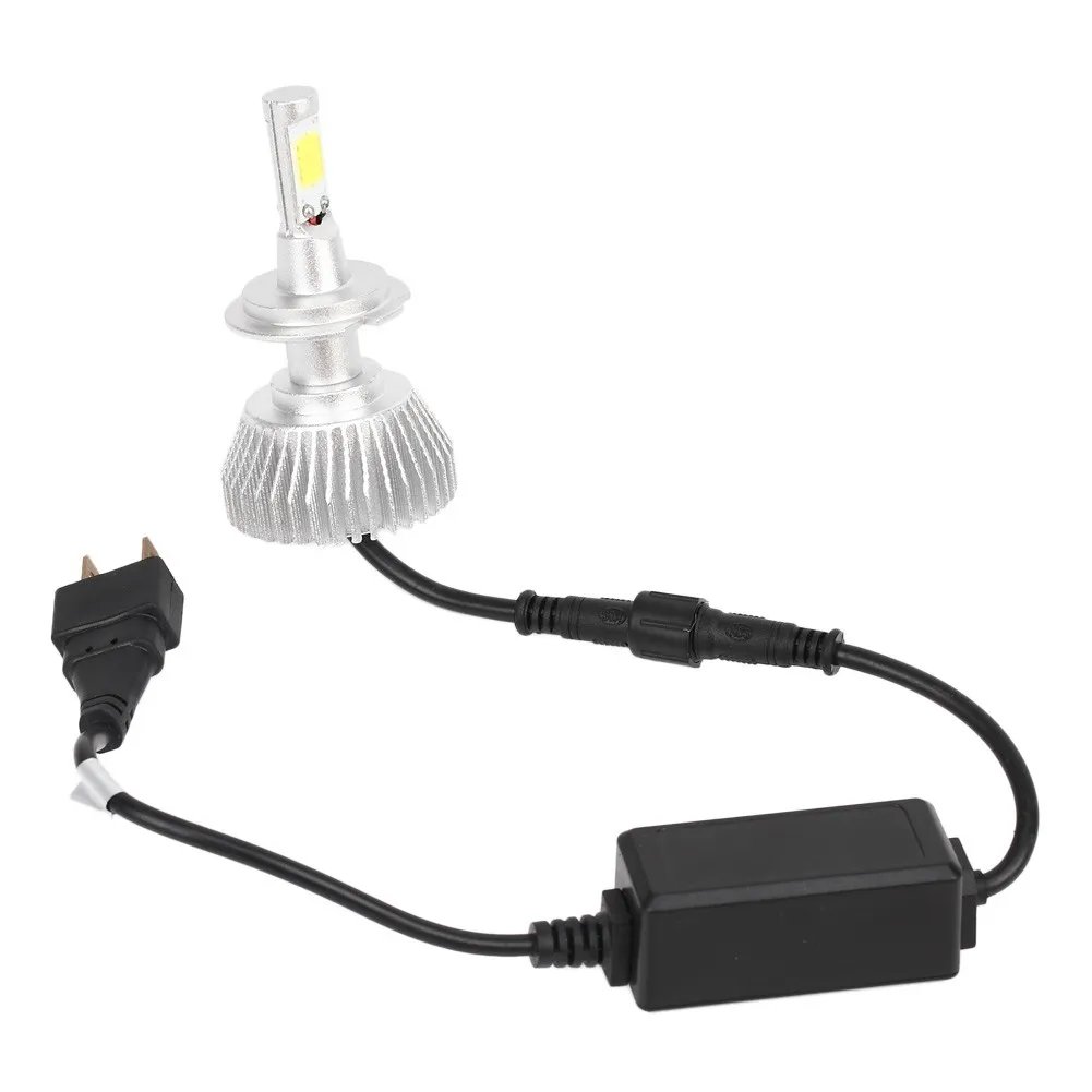 Prix Voiture H7 LED Phare Kit Véhicule Voiture Projecteurs Faisceau Ampoule 10 V 30 V 60 W 6000LM 6000 k en aluminium Blanc Auto Brouillard Phare