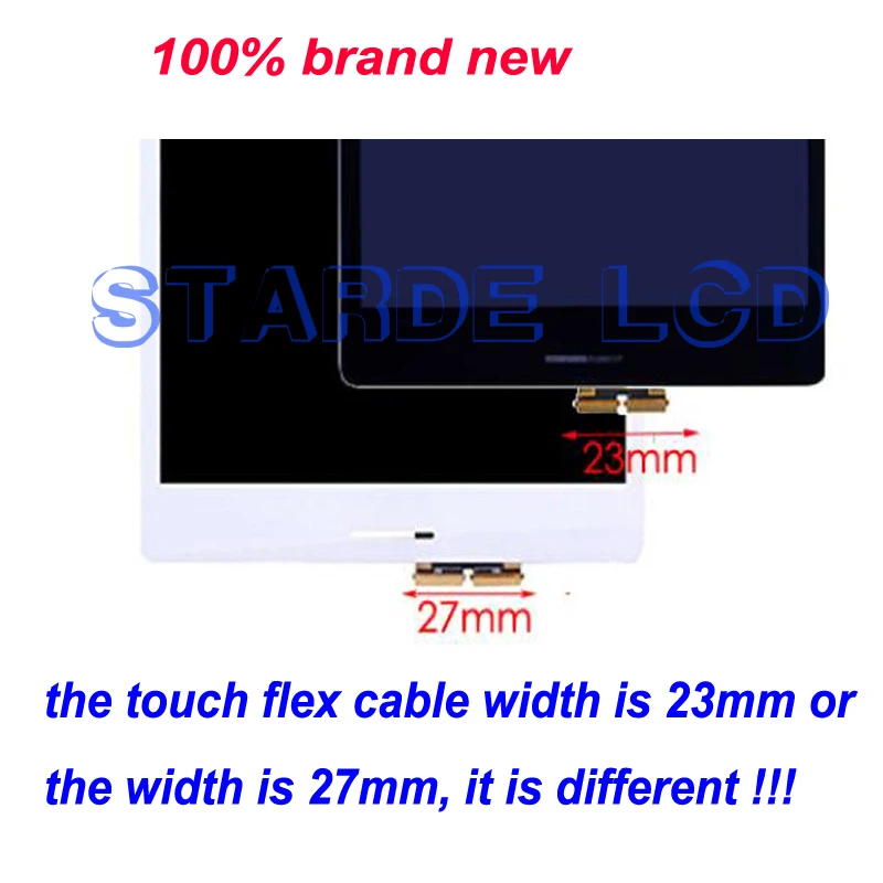 Ceny STARDE 8 ekran LCD dla asusa ZenPad S 8.0 Z580 Z580CA Z580C 27MM P01MA 23MM P01M wyświetlacz LCD ekran dotykowy Digitizer Assesmbly + narzędzia