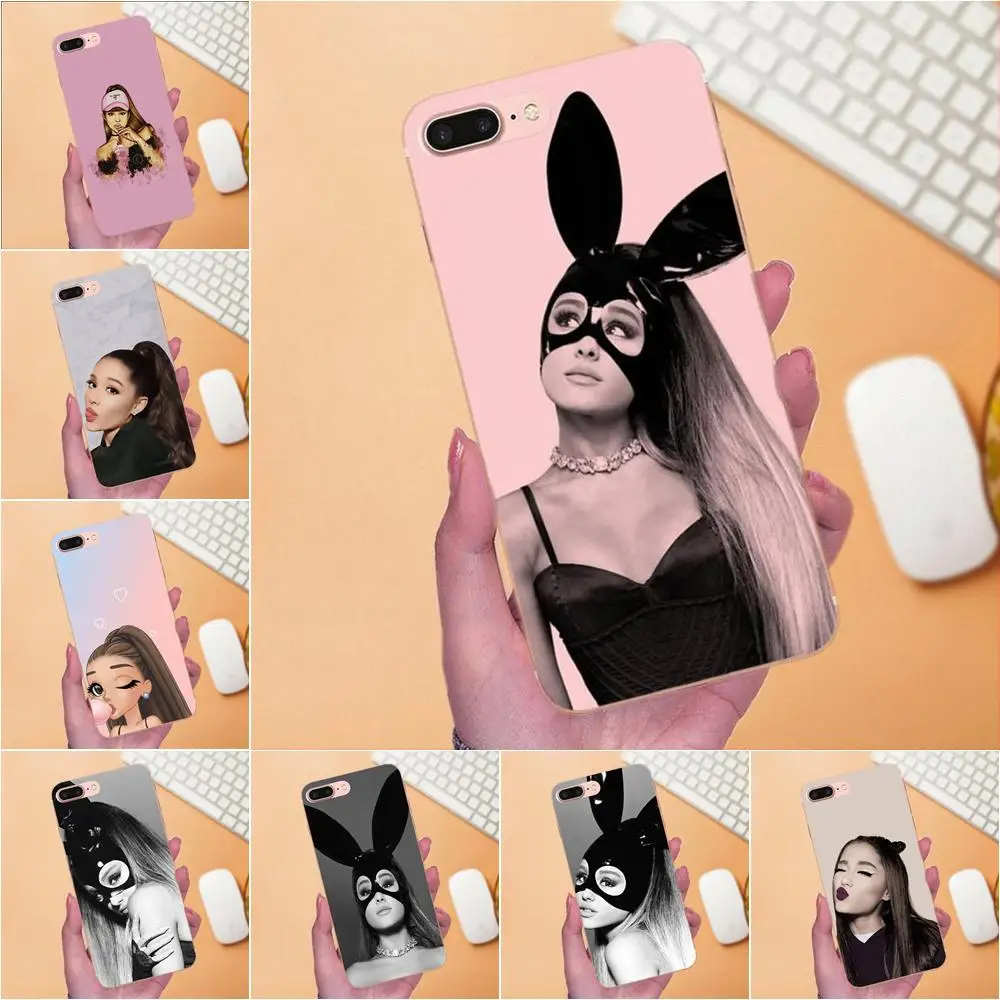 TPU Cool Best Cover Case For Samsung Galaxy Note 5 8 9 S3 S4 S5 S6 S7 S8 S9 S10 mini Edge Plus Lite Fashion Cat Ar Ariana Grande | Мобильные