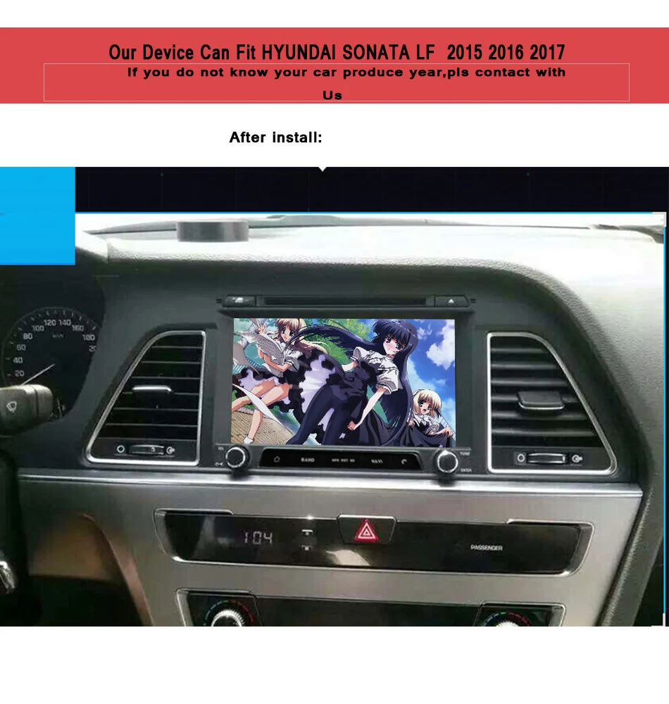 Flash Deal Stereo Octa Core Android 9.0 CAR Radio DVD GPS Navi For Hyundai Sonata 9 15 2016-2019 Audio video Support 4G SIM Multimedia 2