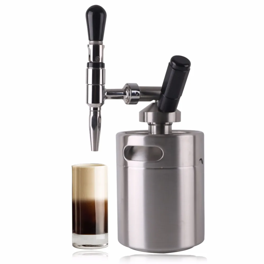 Buy Nitro Cold Brew Coffee Maker stainless steel Mini