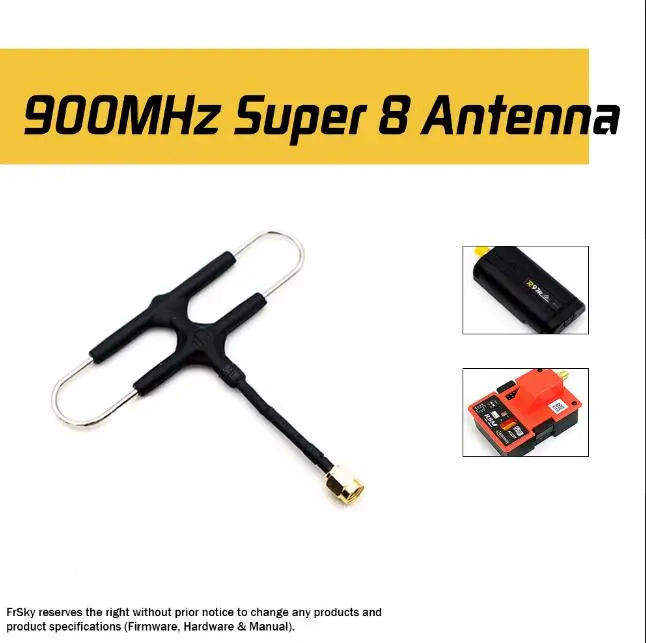Frsky Super 8 Antenna Per R9M E R9M Lite R9 Mini R9 Sottile Più R9Mm X9D Più Q X7 X10 X10S S12S 900Mhz 915 Antenna