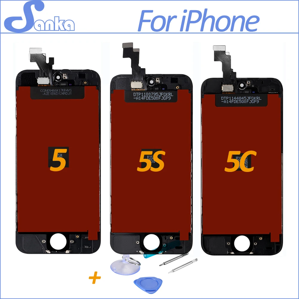 SANKA for iPhone 5S 5C 5 LCD Screen Display Touch Screen