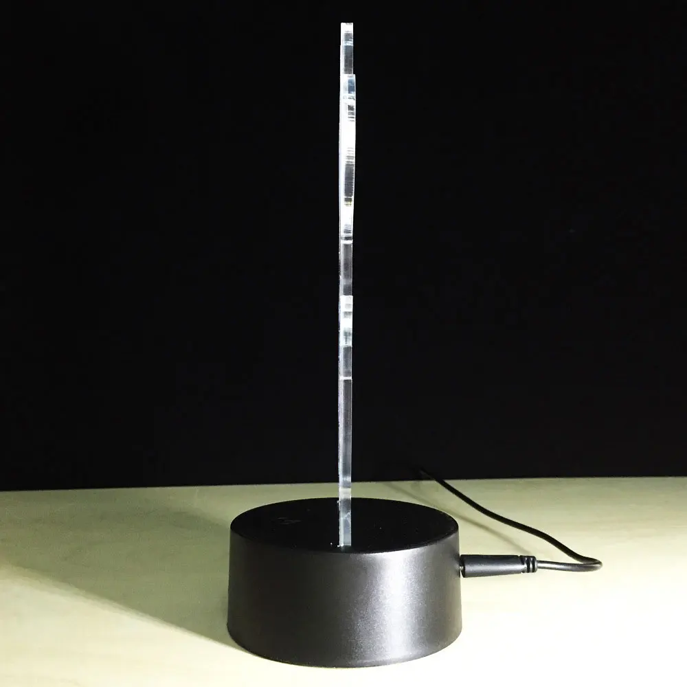 Candeeiro de Mesa Luz da Noite Ponto Criativo Painel Acrílico Crianças Lâmpada Cabeceira Usb 7 Cores Mudança Quarto Decoração Casa Presente 3d 13 acrílico crianças candeeiro de mesa lâmpada cabeceira