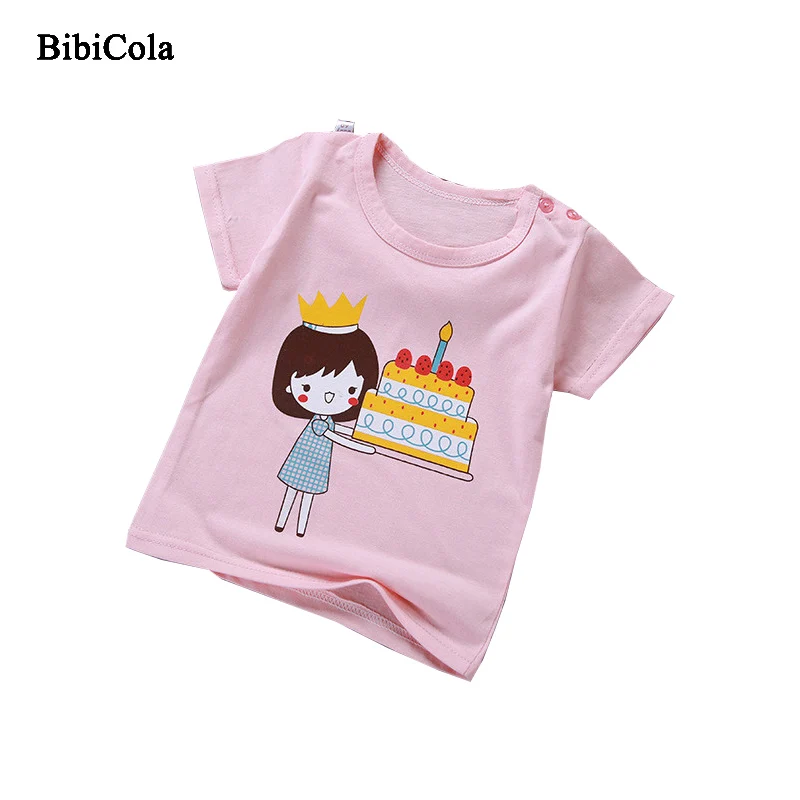 BibiCola Summer Boys & Girls T Shirt Short Sleeve 2018 New