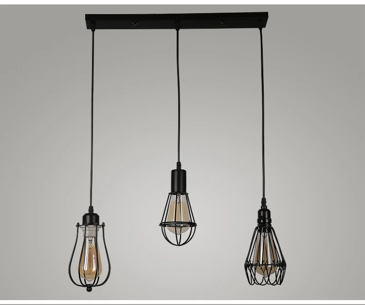 

Loft industrial wind creative personality bar restaurant bar coffee shop vintage clothing single head small Iron Chandelier GY34