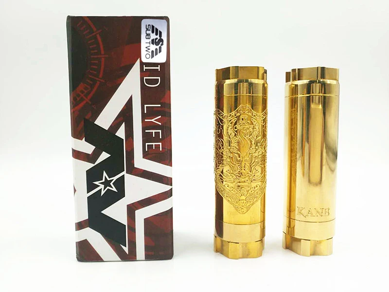 AVID LYFE KAEN Electronic Cigarette Mechanical mod 510 thread Brass+Resin Material 18650/20700 battery for RTA RDA Tank vape mod