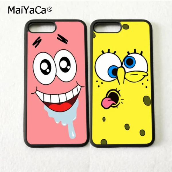 2pcs/lot cartoon patrick BFF best friends love pair mobile
