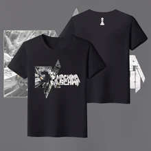 Без игры нет жизни унисекс футболка аниме летняя молочная шелковая Футболка модная повседневная футболка с короткими рукавами Топы цвет черный