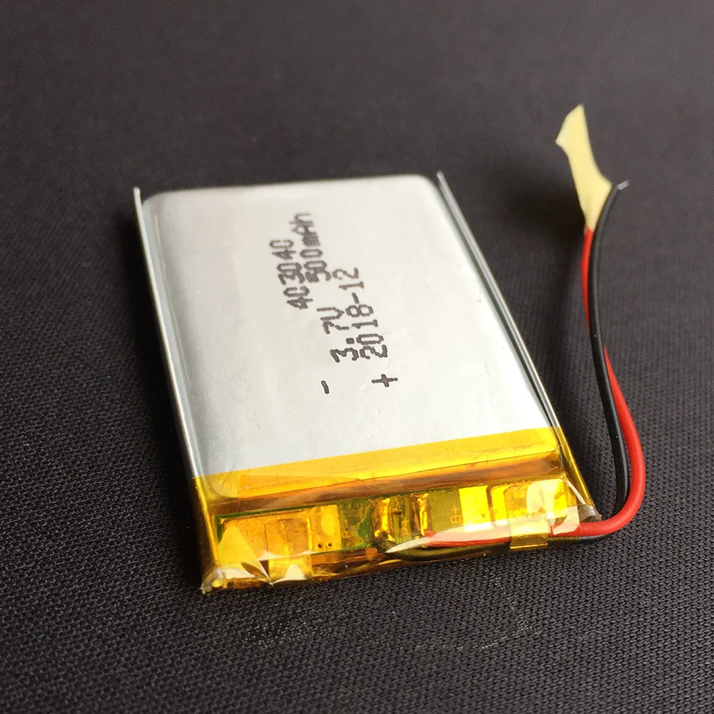 1 шт полимерная батарея 500mah 3,7 V 403040 Li-Po перезаряжаемая батарея MP3 колонки для DVD gps MP4 Смарт-часы сотовый телефон