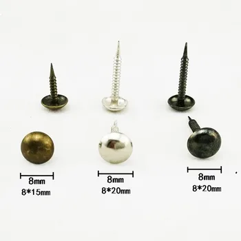 

Antique Bronze Tone Upholstery Nail Decorative Upholstery Tacks Stud Wooden Box Case Furniture Nails Pushpin Doornail,100Pcs