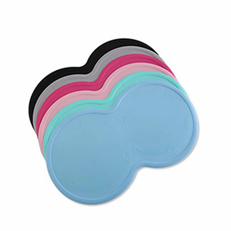 Silicone Pet Mat for Dog Cat Puppy Feeding Dog Bowl Mat Dog Feeders Pet Food Pad Pet Placemat Pet Supplies (2)