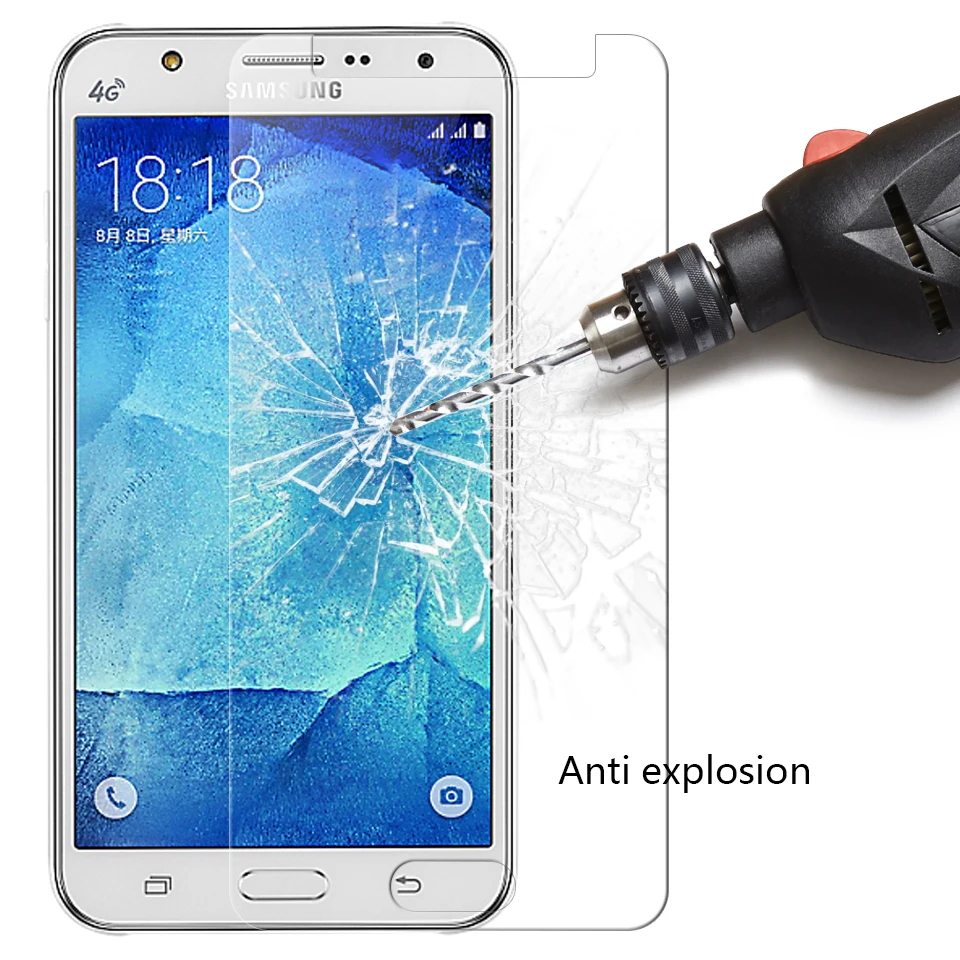 Wolfsay 2 шт стекло для Samsung Galaxy J7 2015 J700f защита экрана закаленное j7 защитная пленка|phone