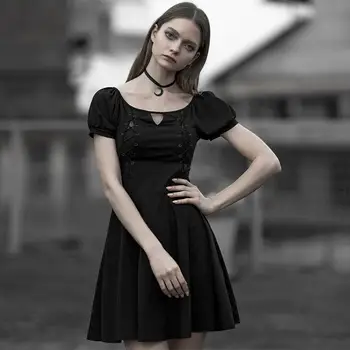 

Punk Rave Women's Goth Princess CutBubble Sleeve Dress PQ581LQ Asia Size(S-L)