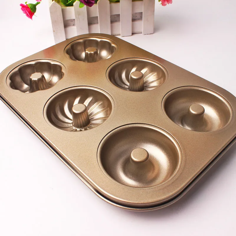 

2018 Carbon Steel Bread Pans Baking Pan DIY Tray Non-Stick Muffin Mould Bakeware Molds Kitchen Supplies Tools Cake Decoration