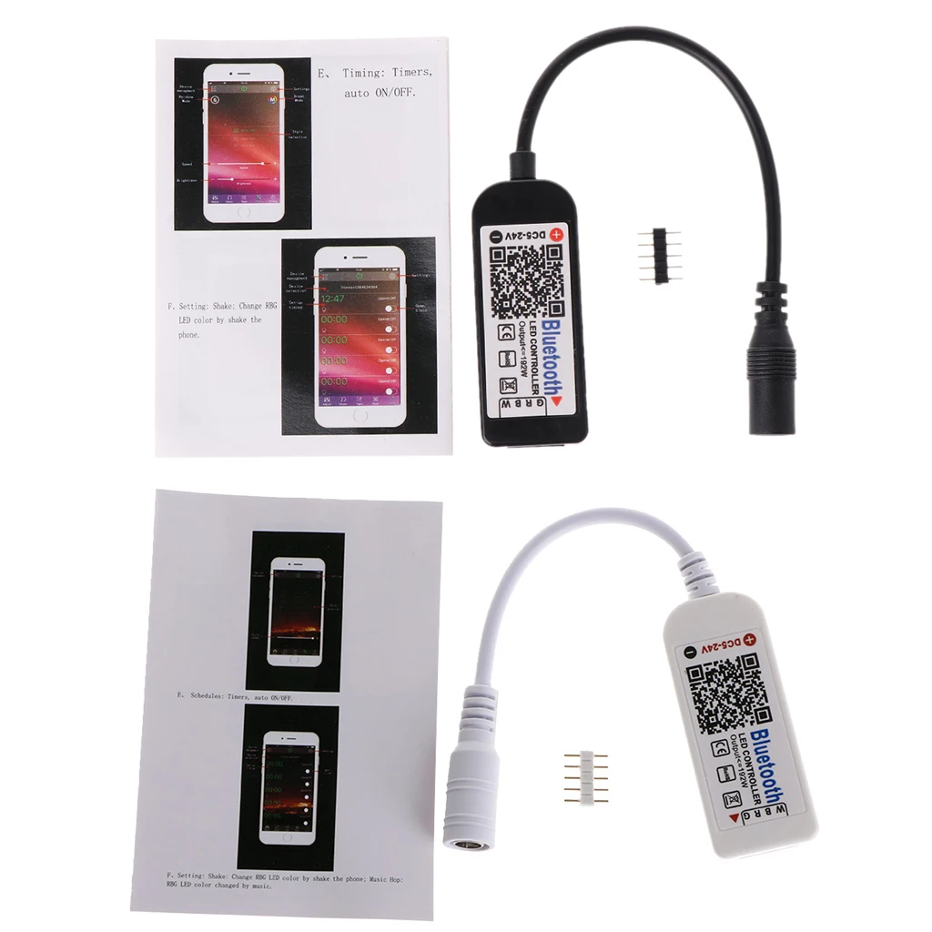DC12V Светодиодный Мини WIFI RGBW контроллер Bluetooth IOS/Android мобильный телефон
