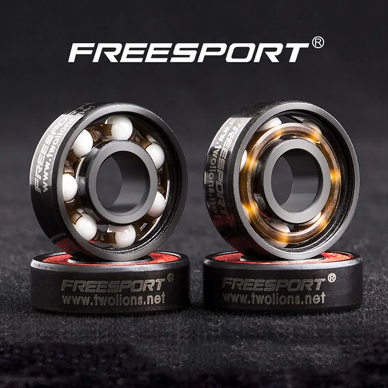 Buy FreeSport White Ceramic Speed Inline Skates